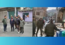 Kargil Administration conducts Anti-Encroachment Drive from Old Taxi Stand to Bye Pass Bridge