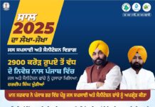 ਜਲ ਸਪਲਾਈ ਅਤੇ ਸੈਨੀਟੇਸ਼ਨ ਵਿਭਾਗ: ਸਾਲ 2025 ਦਾ ਲੇਖਾ-ਜੋਖਾ