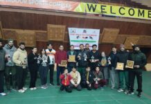 NIT Srinagar students clinch Gold at Srinagar District Table Tennis championship