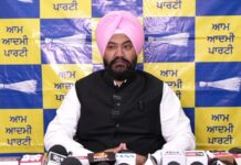 AAP Counterattacks Sukhbir Badal: Party Chief Misleading the Public with False Claims of Intimidation in Majitha