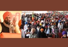 CM Nayab Singh Saini Calls for Secure and Progressive Punjab at ‘Punjab Bachao’ Rally