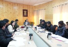 Chief Secretary UT-Ladakh assesses Youth Services, Sports policy, and NCC performance