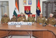 TWO LINKED TO CROSS-BORDER ILLEGAL ARMS SMUGGLING MODULE HELD WITH 5 SOPHISTICATED PISTOLS IN AMRITSAR