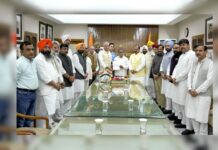 A BJP delegation, led by state president Sunil Jakhar, met the Punjab Governor to demand a CBI inquiry into the DM Randhawa case