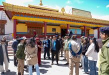 SSP Security reviews Preparations for Sacred Buddha Relics Exposition in Leh
