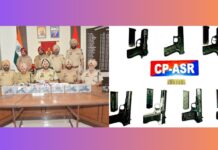 JUVENILE AMONG FOUR LINKED TO ILLEGAL ARMS SMUGGLING MODULE HELD; 7 PISTOLS RECOVERED