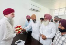 Employees Association of Cooperation Department meet Speaker Sandhwan for their legitimate demands