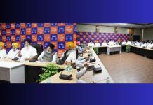 Sukhbir S Badal appeals to Punjabis to stand up as one to help distressed farmers