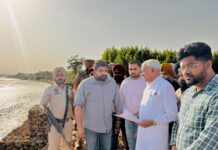 पंजाब सरकार द्वारा अगमपुर पुल की सुरक्षा के लिए 19.72 करोड़ रुपये के बाढ़ नियंत्रण कार्य जारी: बरिंदर कुमार गोयल