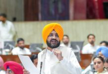 अंतरराष्ट्रीय मजदूर दिवस के अवसर पर श्रम मंत्री तरुनप्रीत सिंह सौंद द्वारा न्यूनतम मजदूरी की बेसिक दरों में वृद्धि संबंधी प्रस्ताव पंजाब विधानसभा में पेश