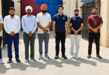 Inmates at Central Jail, Sri Goindwal Sahib Perform Yoga on International Yoga Day